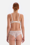Beyaz Bride Şerit Detaylı Brazilian Külot