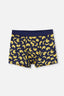 Lacivert Muz Desenli Boxer
