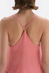 Pembe Kalp Detaylı Saten Şortlu Pijama Takımı