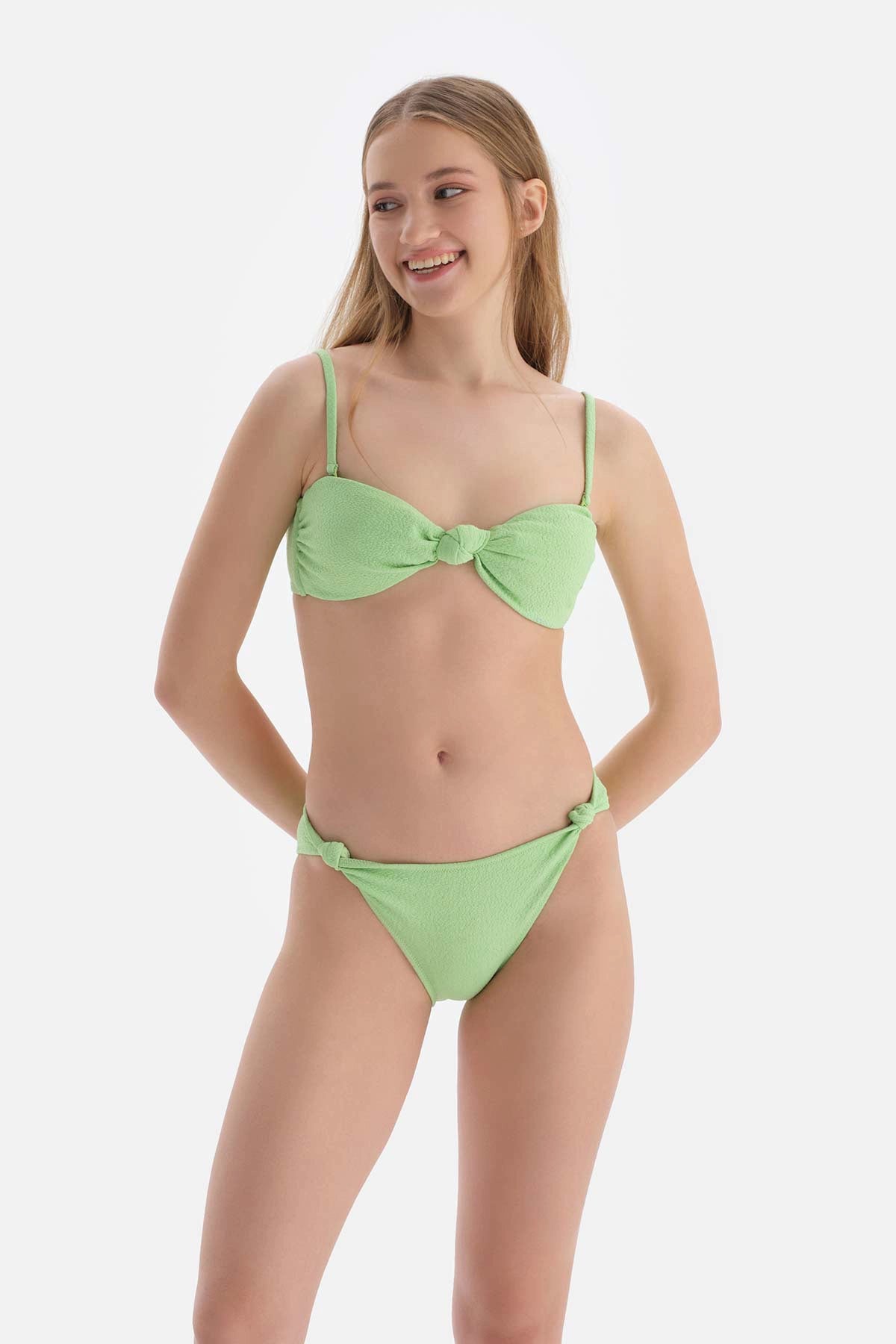 Yeşil Düşük Bel Bikini Altı