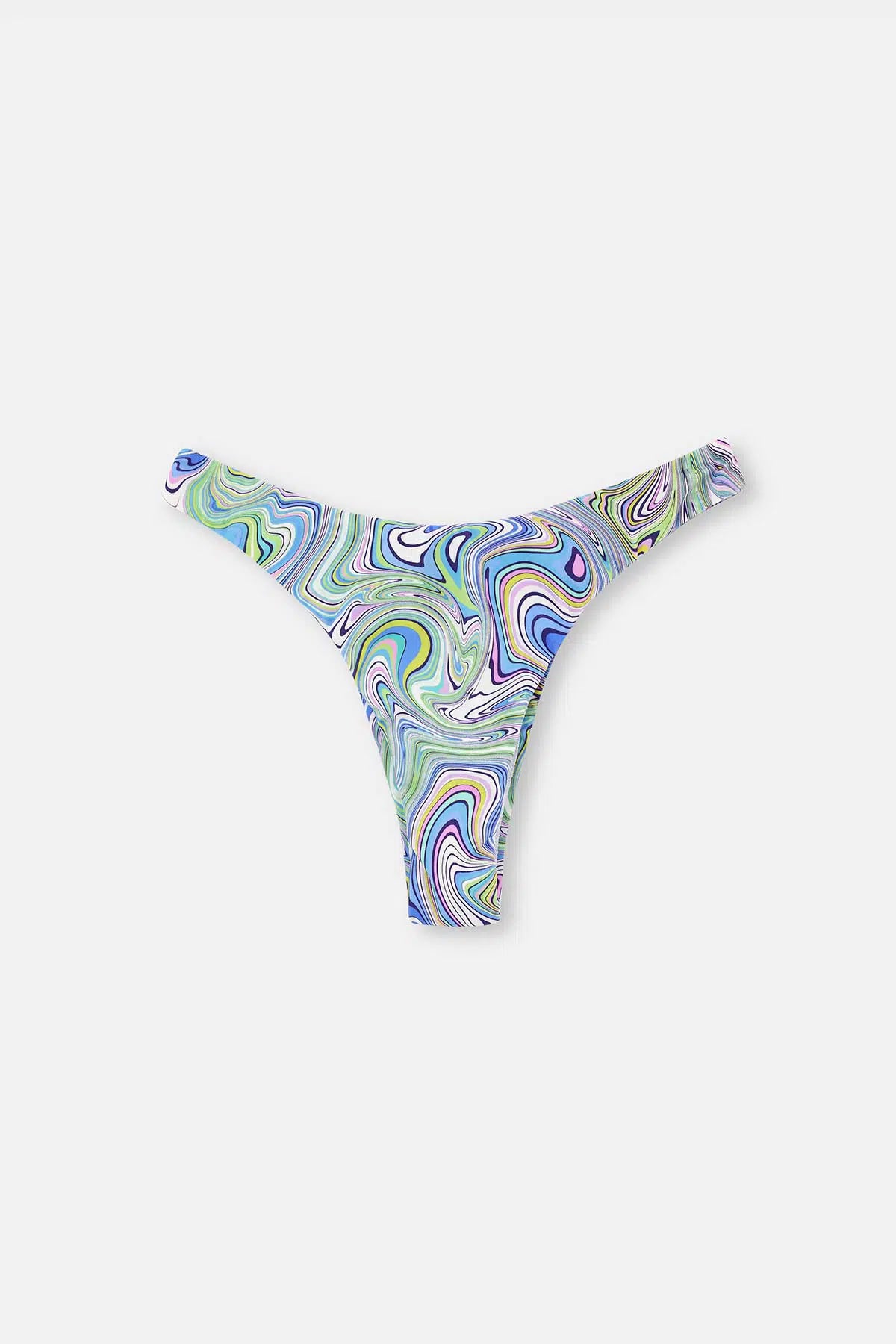 Lila - Yeşil Brazilian Bikini Altı
