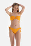Sarı Spagetti Bikini Altı