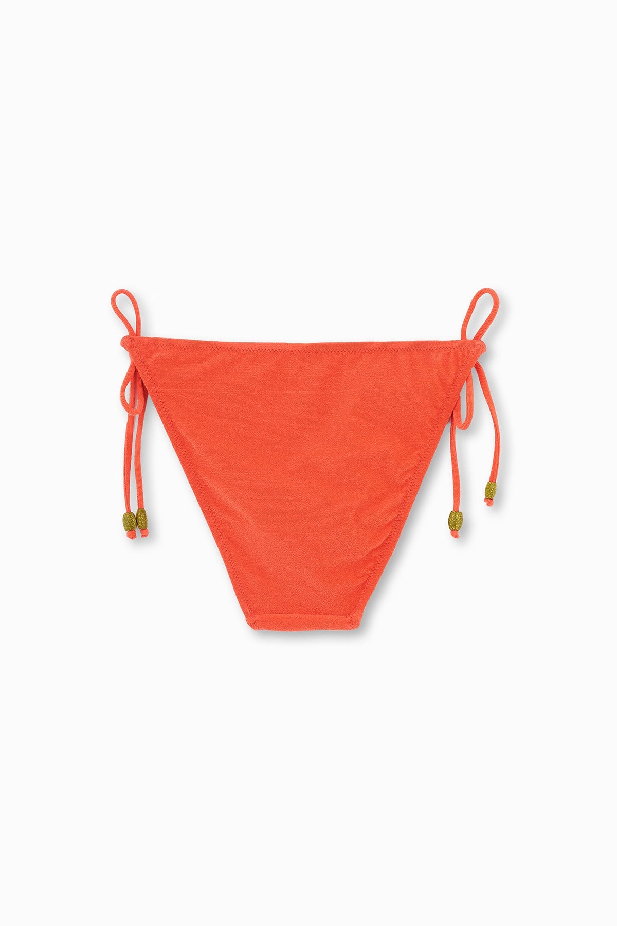 Turuncu Spagetti Bikini Altı
