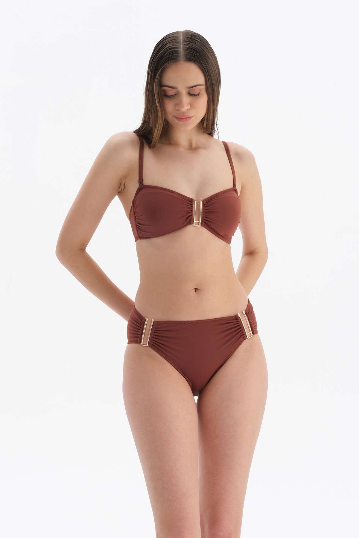 Kahve Normal Bel Bikini Altı