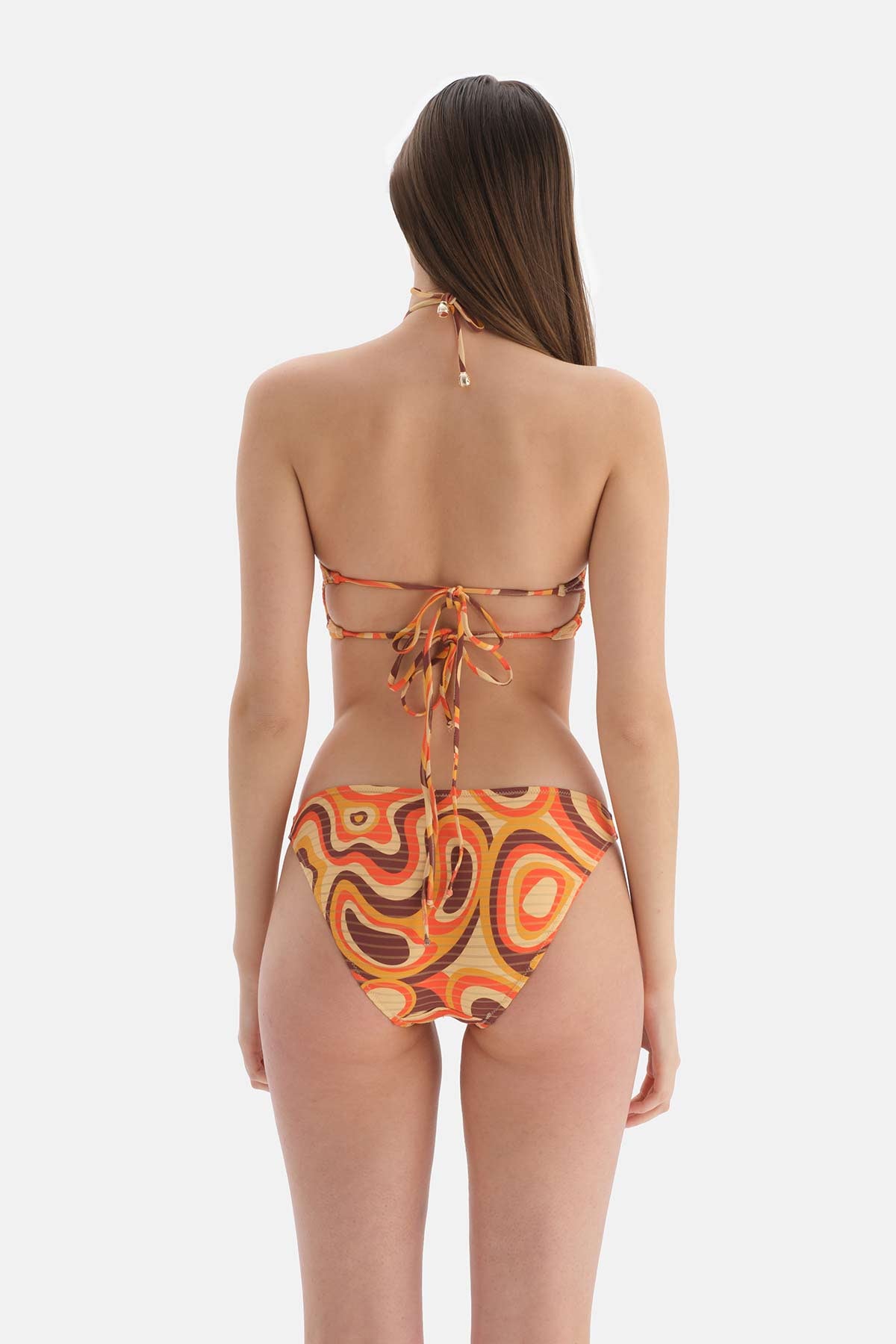 Kiremit Düşük Bel Bikini Altı