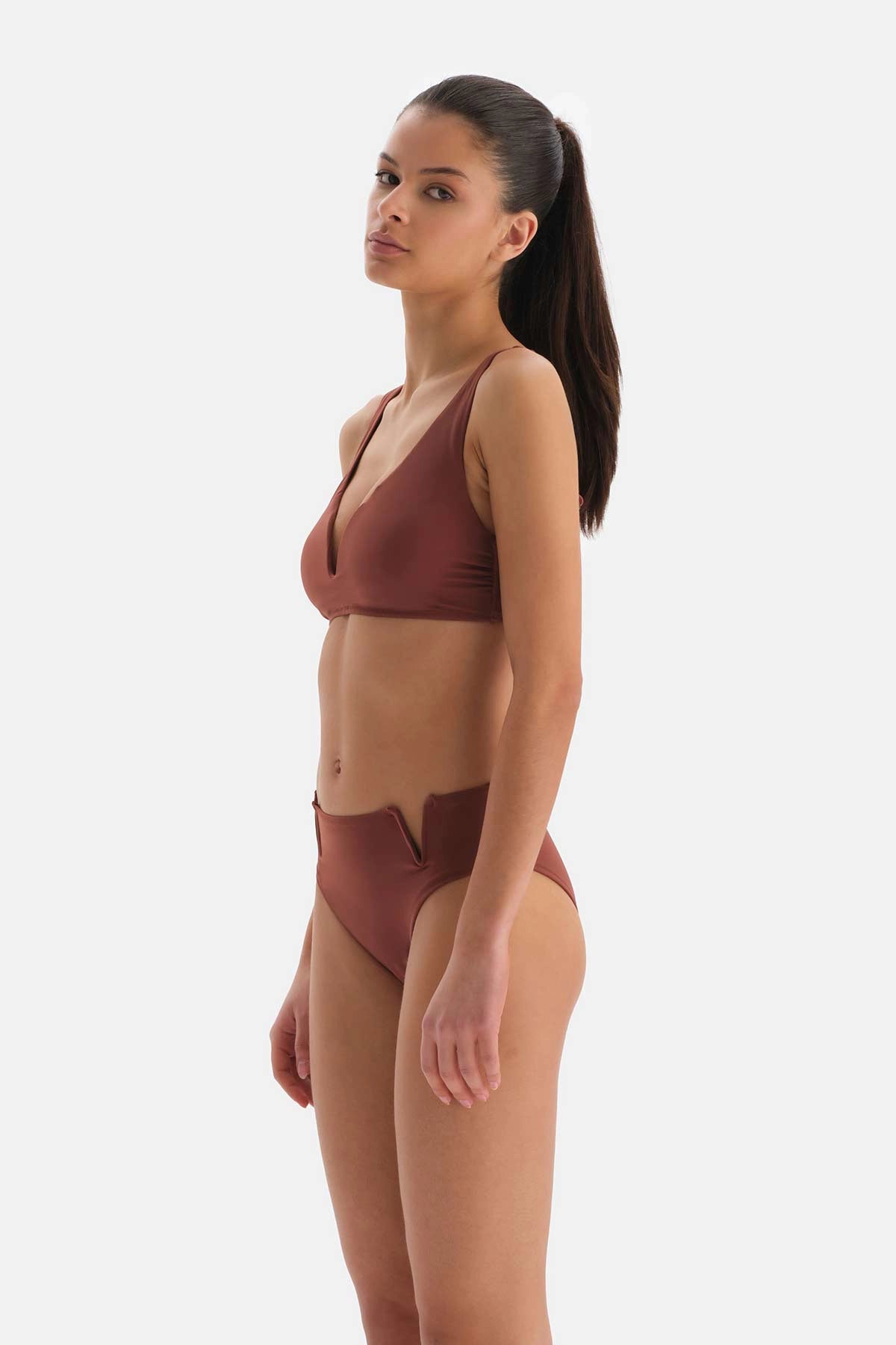 Kahve Normal Bel Bikini Altı