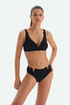 Siyah Normal Bel Bikini Altı