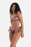 Bordo - Yeşil Brazilian Bikini Altı