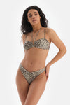 Kahve Düşük Bel Brazilian Bikini Altı