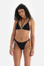 Siyah Spagetti Bikini Altı