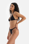 Siyah Spagetti Bikini Altı
