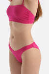 Fuşya Balensiz Bralet Bikini Üstü