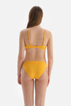 Sarı Balensiz Bralet Bikini Üstü