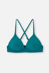 Petrol Bralet Balensiz Bikini Üstü
