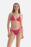 Fuşya Üçgen Küçük Bikini Üstü