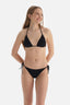 Siyah Üçgen Küçük Bikini Üstü