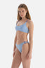 Mavi Bralet Bikini Üstü