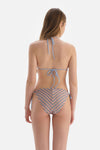Mavi Üçgen Küçük Bikini Üstü