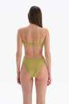 Fıstık Yeşili Straplez Bikini Üstü