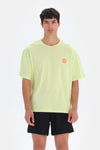 Açık Yeşil Dagi Active Dağ Baskılı T-Shirt