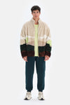 Multicolor Dagi Active Dağ Baskılı Polar Sweatshirt