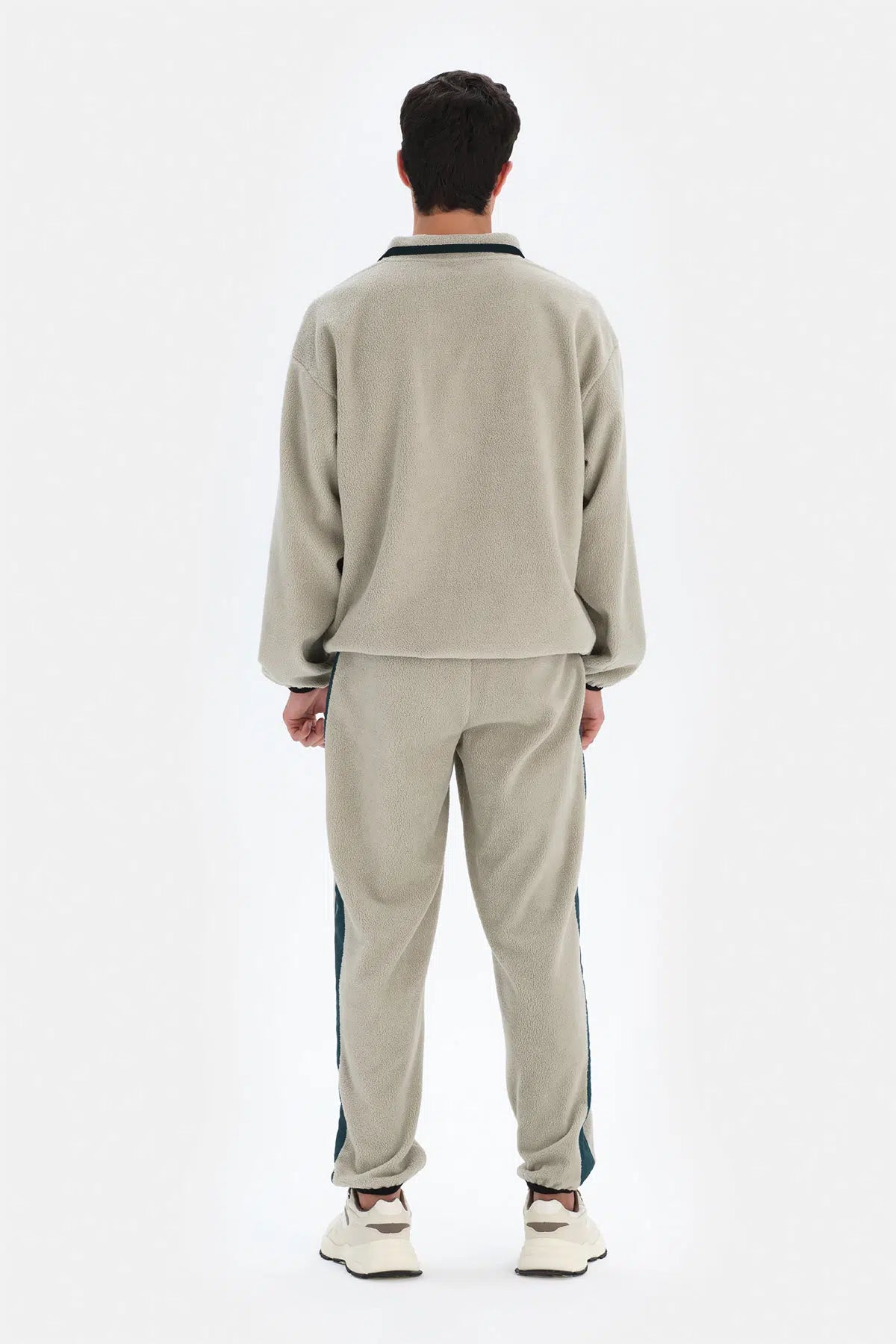 Taş Dagi Active Çıtçıt Yaka Polar Sweatshirt