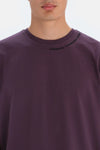 Mürdüm Dagi Active Bisiklet Yaka Baskı Detaylı T-Shirt