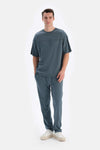Indigo Bisiklet Yaka Oversize Everfresh T-Shirt