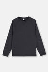 Füme Ribana Detaylı Bisiklet Yaka Everfresh Sweatshirt