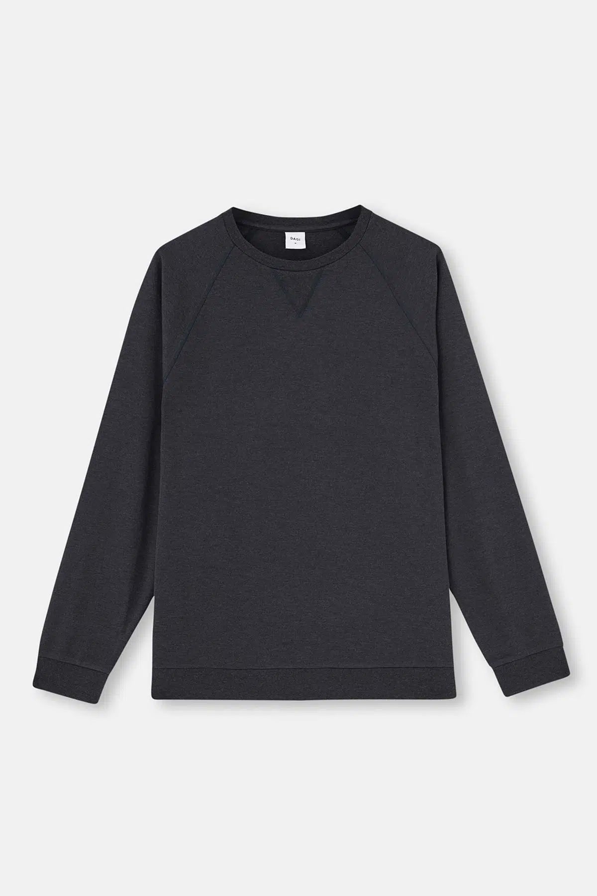 Füme Ribana Detaylı Bisiklet Yaka Everfresh Sweatshirt