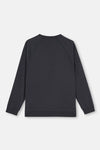 Füme Ribana Detaylı Bisiklet Yaka Everfresh Sweatshirt