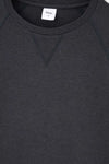 Füme Ribana Detaylı Bisiklet Yaka Everfresh Sweatshirt
