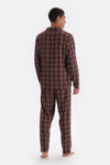 Multicolor Ekose Dokuma Pantolon Pijama Altı