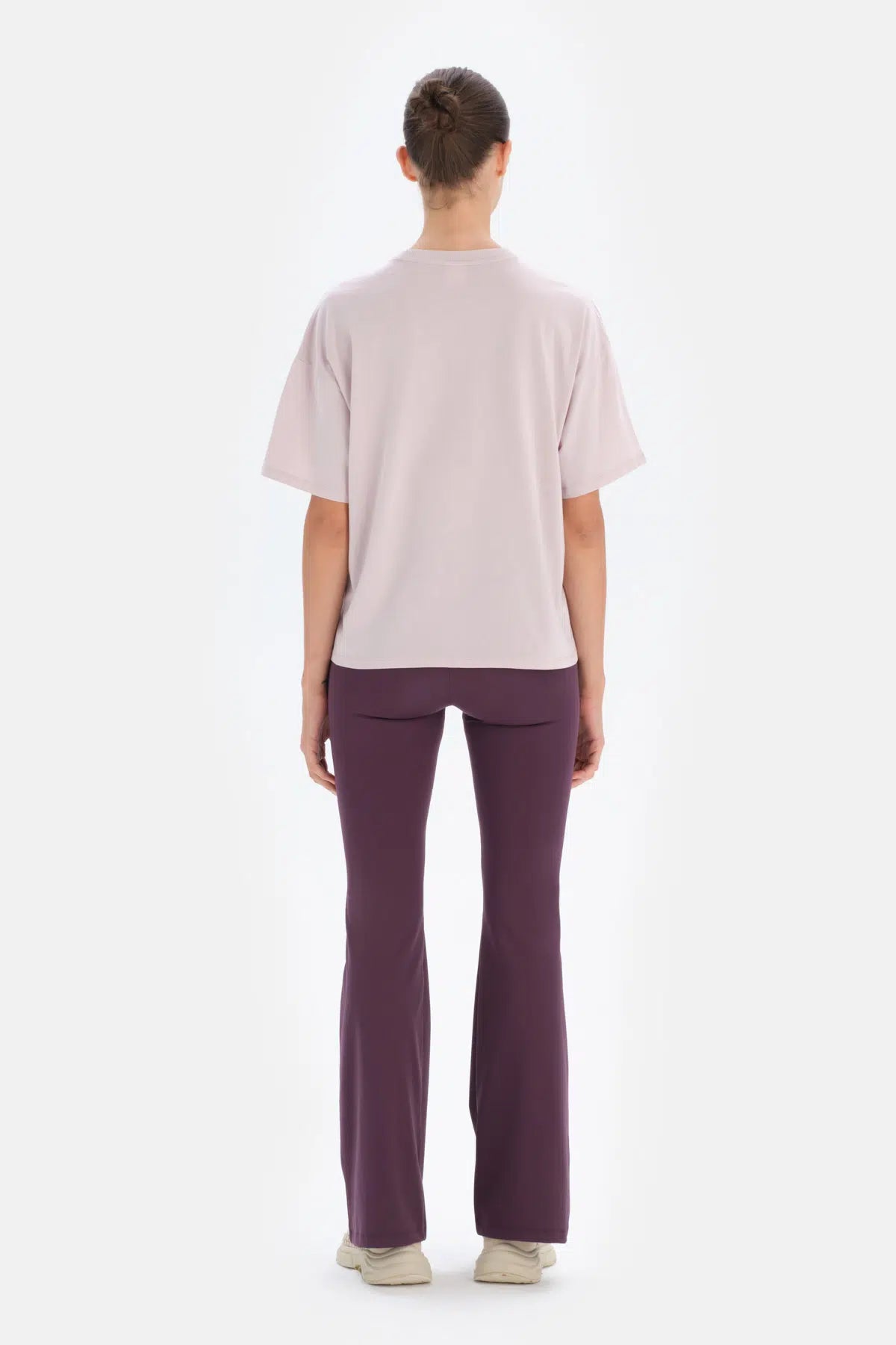 Lila Dagi Active Aura Baskılı T-Shirt
