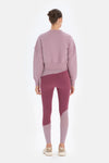 Lila Dagi Active Kapitone Crop Sweatshirt
