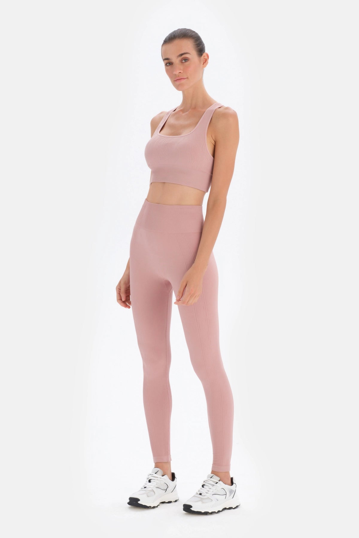 Gül Kurusu Dagi Active Seamless Sporcu Sütyeni