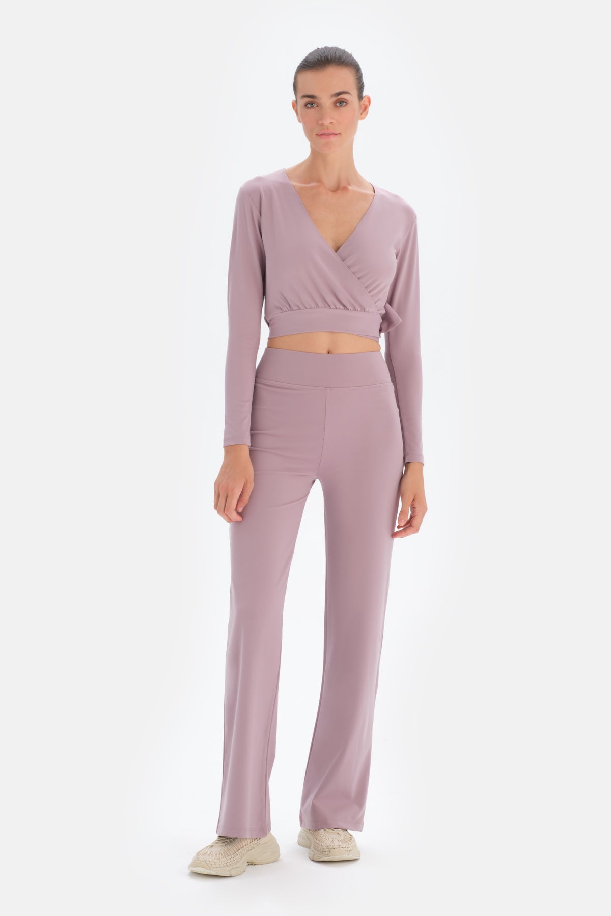 Lila Dagi Active Yoga Pantolonu