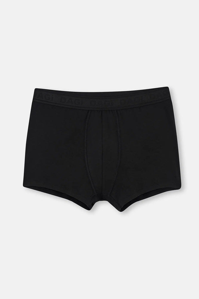 Siyah Normal Bel Basic Modal Boxer