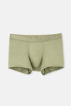 Açık Haki-Açık Mavi 2'li Desenli Micro Modal Boxer