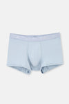 Açık Gri-Gri 3'lü Desenli Micro Modal Boxer