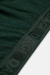 Koyu Yeşil Desenli Micro Modal Boxer