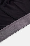 Siyah 3'lü Düz Micro Modal Boxer