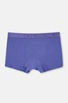 Gece Mavisi-Indigo 3'lü Düz Micro Modal Boxer