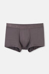 Gri-Gül Kurusu-Mürdüm 3'lü Düz Micro Modal Boxer