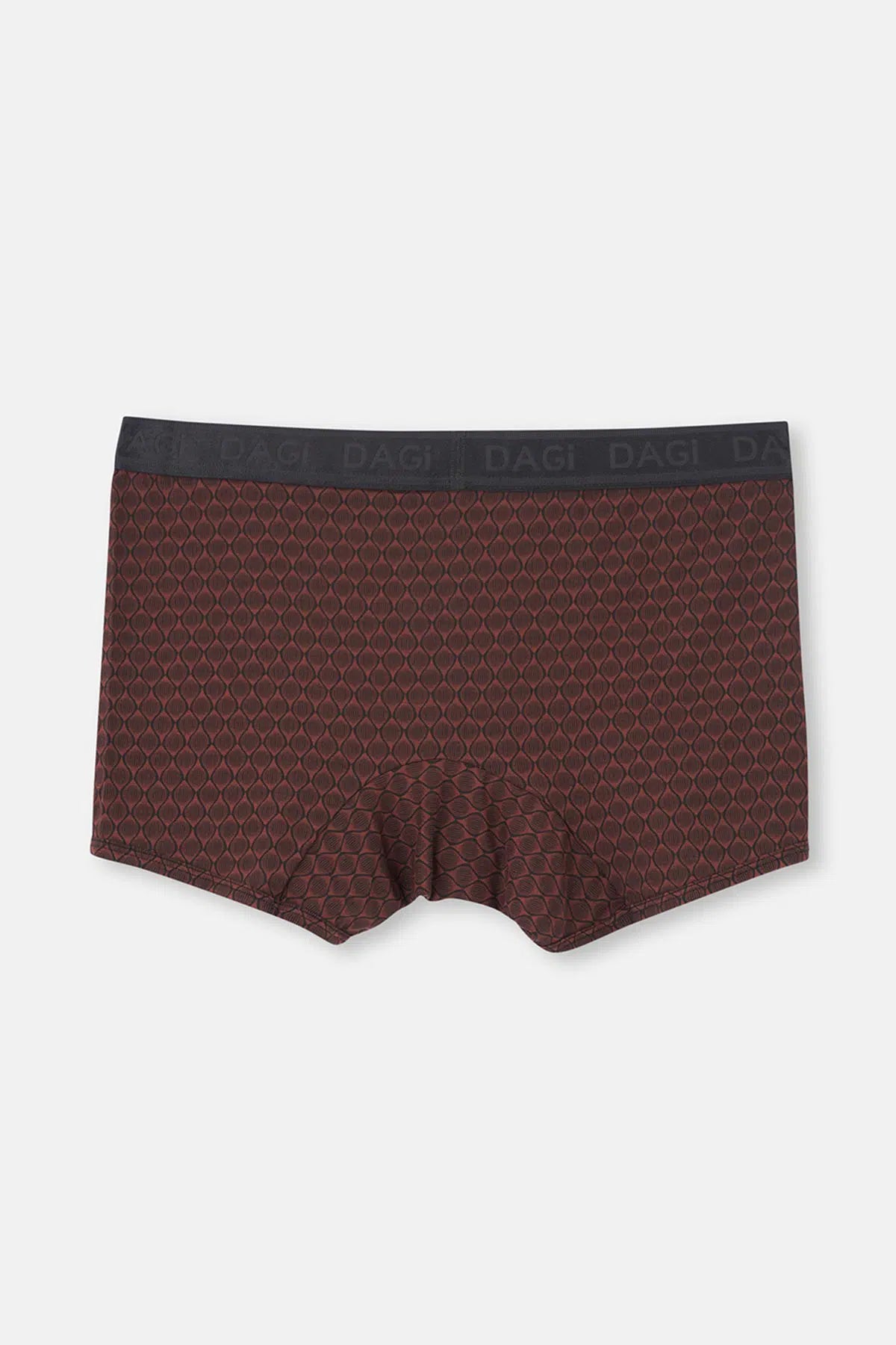 Kahverengi-Siyah 3'Lü Desenli Micro Modal Boxer