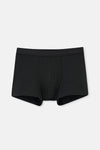 Siyah 2'li Desenli Pamuk Boxer