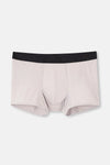 Siyah-Ten 3'Lü Desenli Micro Modal Boxer