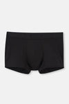 Siyah-Ten 3'Lü Desenli Micro Modal Boxer
