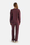 Mürdüm Basıc Modal Sweatshırt