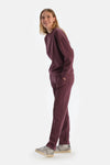 Mürdüm Basıc Modal Sweatshırt